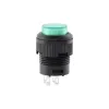 Led Lamp Momentary Push Button Switch 16mm 250V 3A R16-503 - GREEN