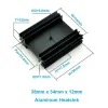 TO-247 Radiator Pentru Tranzistor 38x34x12mm Aluminiu - Negru
