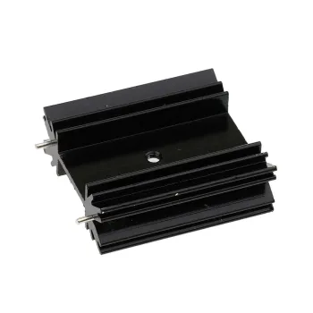 TO-247 Transistor Heatsink Cooler 38x34x12mm Aluminium - Black TO-247 Transistor Heatsink Cooler 38x34x12mm Aluminium - Black