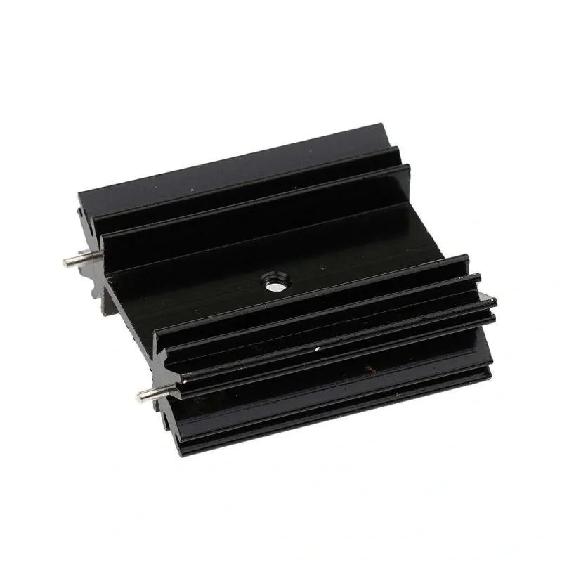 TO-247 Radiator Pentru Tranzistor 38x34x12mm Aluminiu - Negru