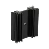 TO-247 Radiator Pentru Tranzistor 38x34x12mm Aluminiu - Negru