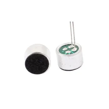 Capacitive Electret Microphone 58dB 9 x 7mm  Capacitive Electret Microphone 58dB 9 x 7mm