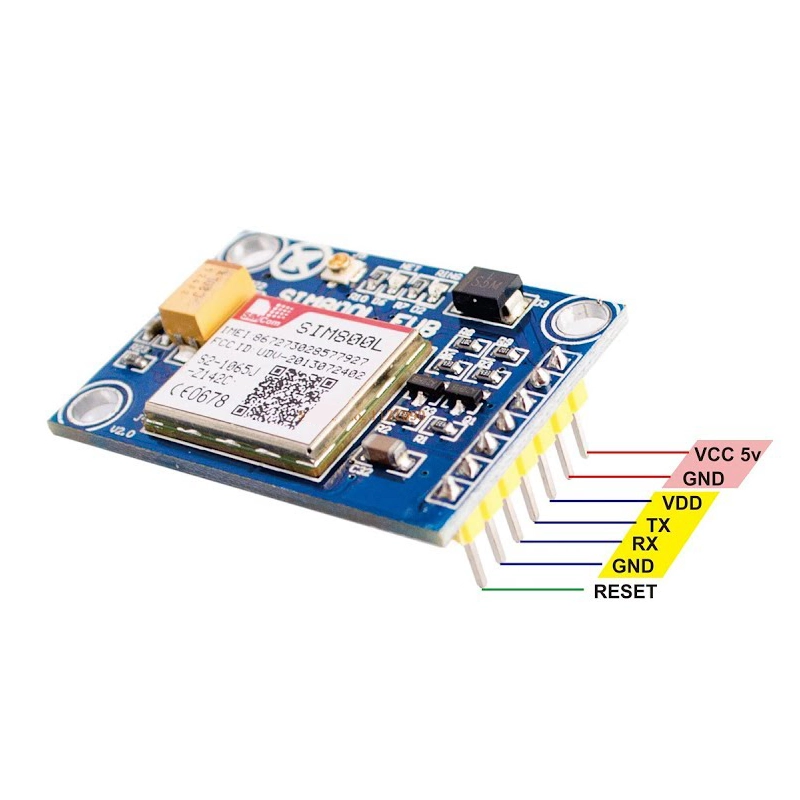 SIM800L V2 GSM / GPRS Development Board Module with Antenna SIM800L V2 GSM / GPRS Development Board Module with Antenna