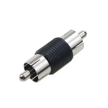 RCA Connector Jack with Tos Plug Male to Male RCA Connector Jack with Tos Plug Male to Male