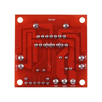 L298N Dual Motor Driver Board with Voltage Regulator L298N Dual Motor Driver Board with Voltage Regulator