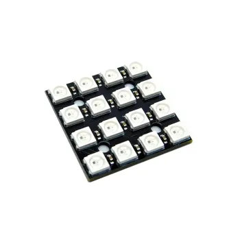 WS2812B Neopixel Adresabil RGB Led Modul 4x4 Pătrat Matrice 16 Biți WS2812B Neopixel Adresabil RGB Led Modul 4x4 Pătrat Matrice 16 Biți