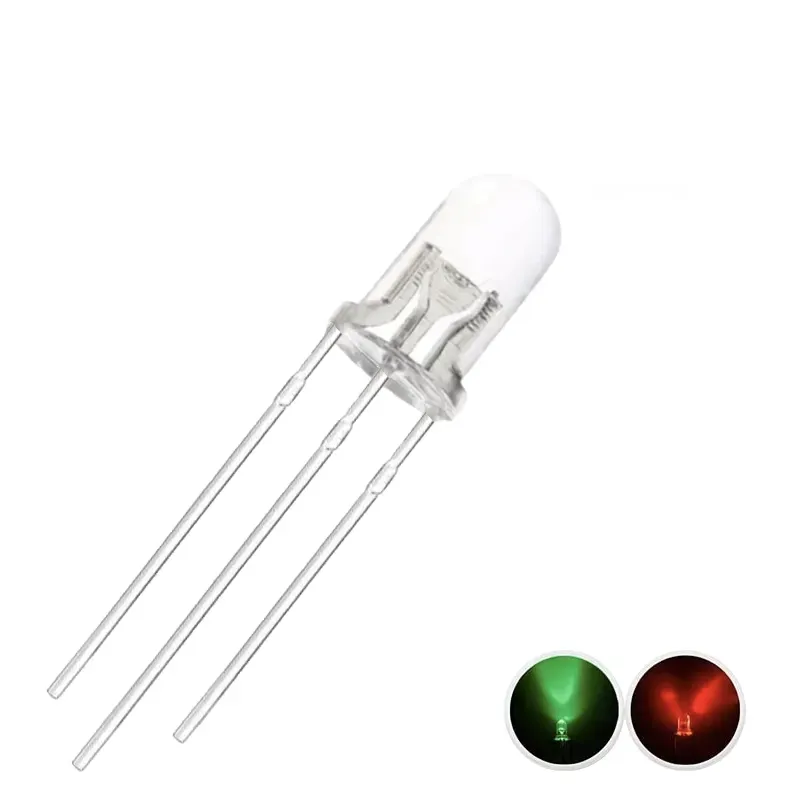 5mm Dual Led Green-Red Common Anode 5mm Dual Led Green-Red Common Anode