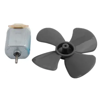 Mini Motor DC și Set de Elice Pentru Proiecte DIY - Negru Mini Motor DC și Set de Elice Pentru Proiecte DIY - Negru