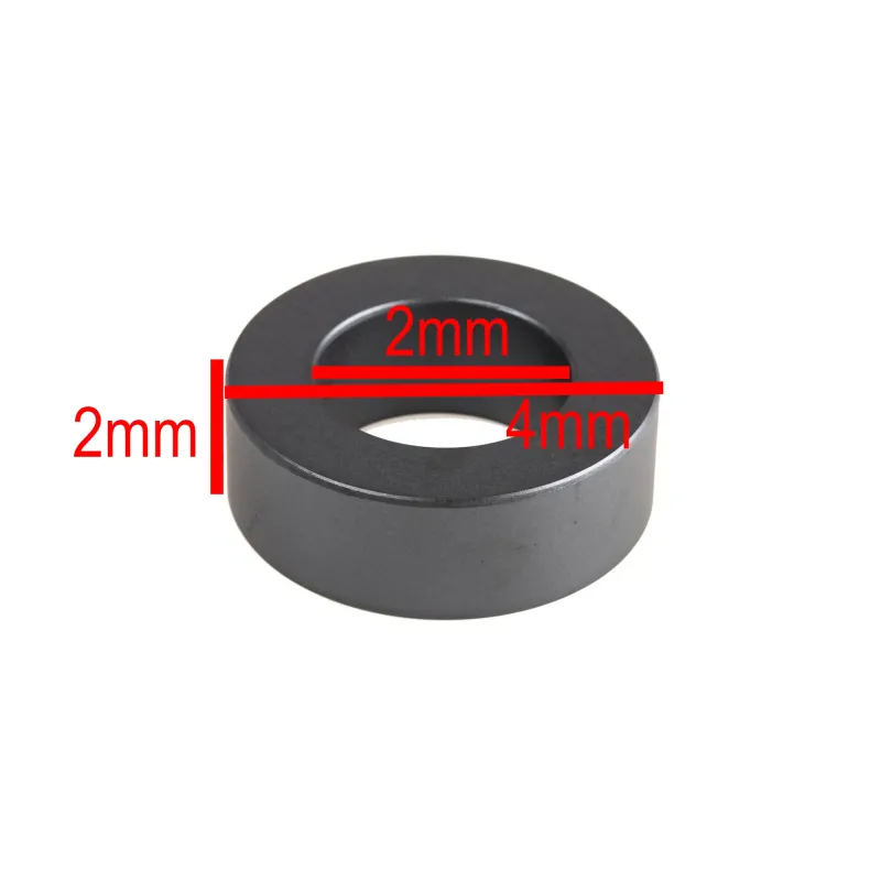 Magnetic Ferrite Hole Beads 4x2x2 mm Ferrite Core Ring Magnetic Ferrite Hole Beads 4x2x2 mm Ferrite Core Ring
