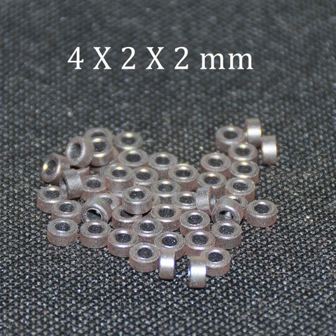 Magnetic Ferrite Hole Beads 4x2x2 mm Ferrite Core Ring Magnetic Ferrite Hole Beads 4x2x2 mm Ferrite Core Ring