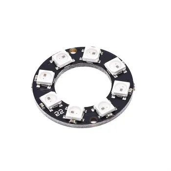 WS2812 8-bit RGB Ring LED Module WS2812 8-bit RGB Ring LED Module