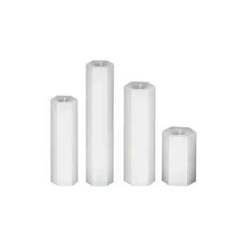 M3 x 10mm Plastic Standoff Hex Spacer - Female - Female M3 x 10mm Plastic Standoff Hex Spacer - Female - Female