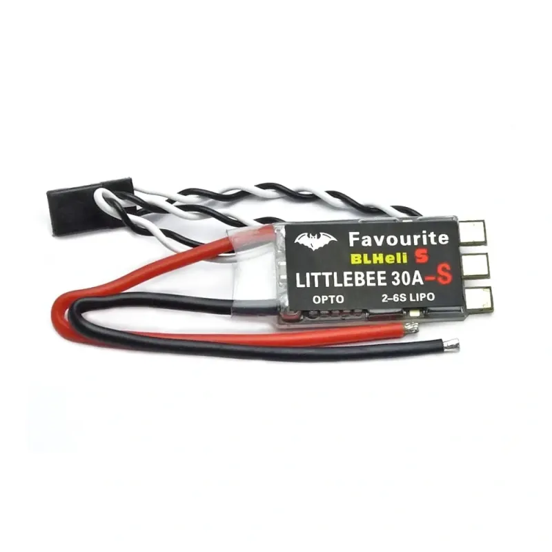 FVT LittleBee BLHeli_S Dshot 2-6S 30A ESC for FPV Racing Drones