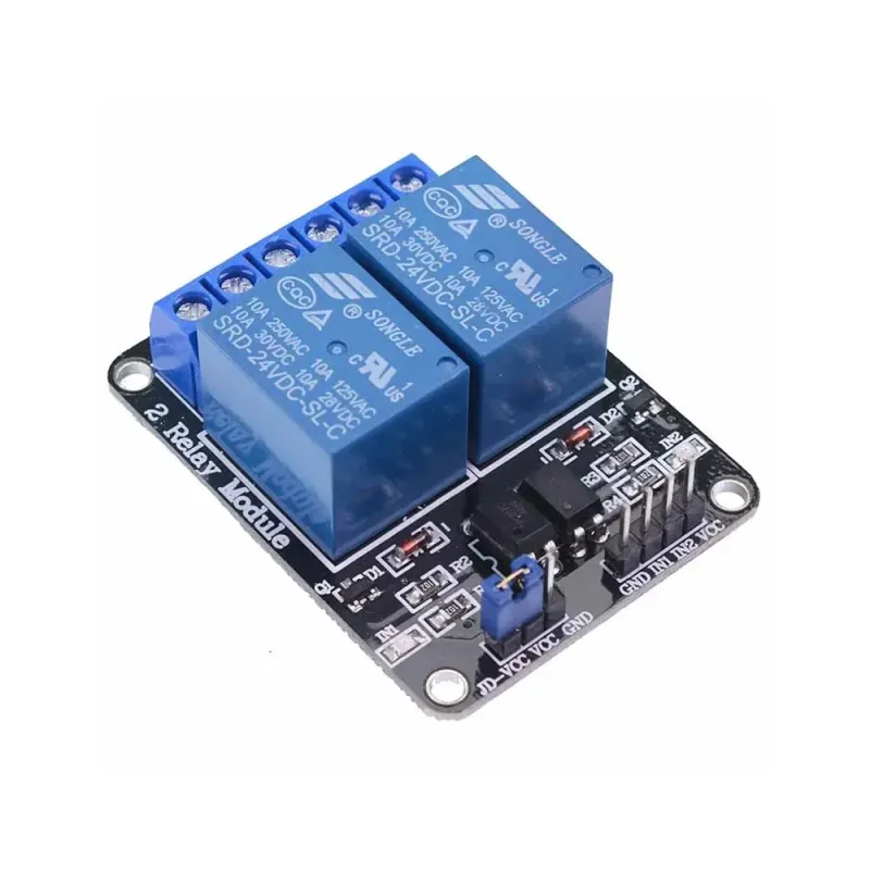 24V 2 Channel Relay Module