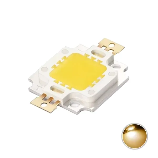 10W LED de Putere 3000 - 3500K - ALBĂ CALDĂ