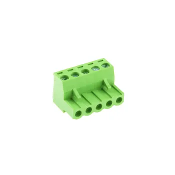 7.62mm 5 Pin Terminal Block Pluggable Connector Female 7.62mm 5 Pin Terminal Block Pluggable Connector Female