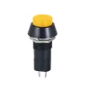 12mm Push Button Latching ON-OFF 3A PBS-11A - YELLOW