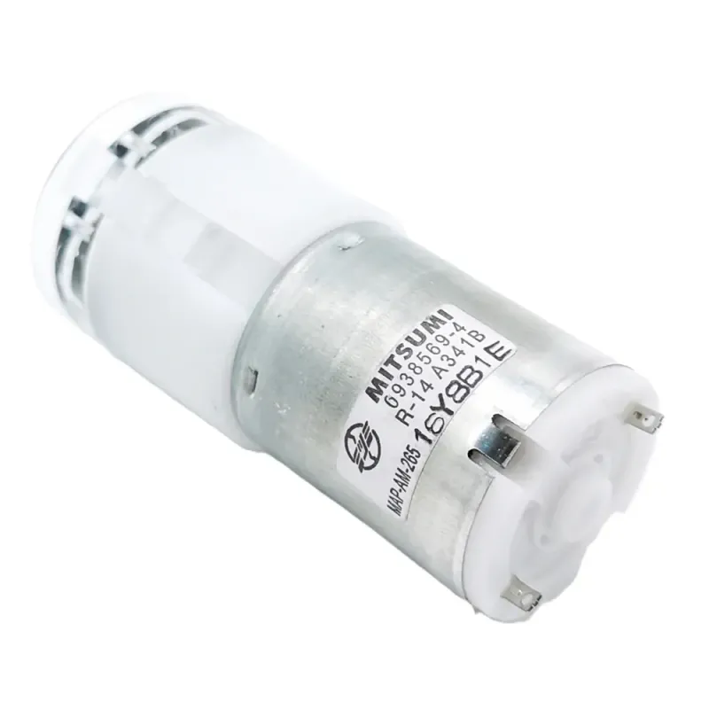 MITSUMI MAP-AM-265 Micro 370 Air Pump – 5V-6V DC Transparent Mini Air Pump
