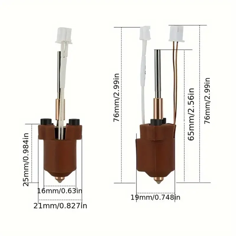 All-in-One Hotend Kit for K1/K1 Max – 0.4mm Nozzle, 60W Ceramic Heater All-in-One Hotend Kit for K1/K1 Max – 0.4mm Nozzle, 60W Ceramic Heater