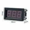Indicator Digital de Tensiune DC Voltmetru Afișaj 4.5- 30V - Caz