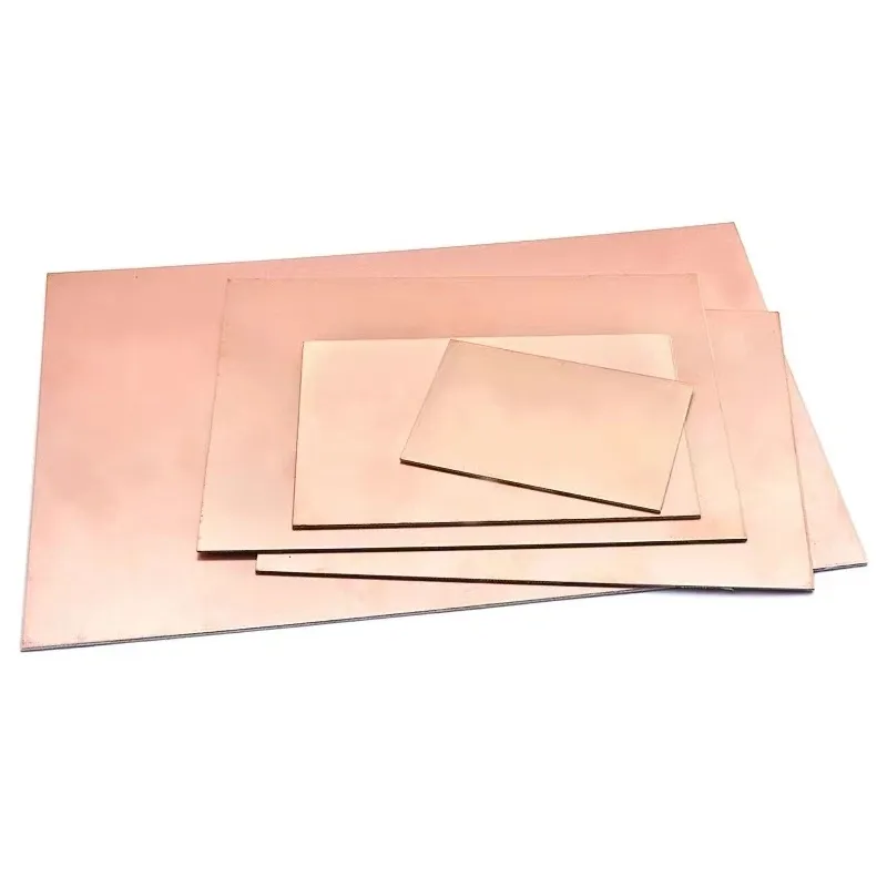 20x20 cm Epoxy Single Side Copper Clad Plate - FR4 Epoxy