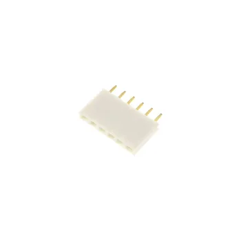 1x6 Pin Header 2.54mm Pitch Alb - Femeie 1x6 Pin Header 2.54mm Pitch Alb - Femeie
