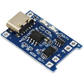 TP4056 Type-C Lithium Lipo Battery Charging Module with Protection TP4056 Type-C Lithium Lipo Battery Charging Module with Protection