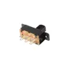 SS22F25-G7 Mini Comutator Glisant cu Montare pe Panou 2 Poziții DPDT 2P2T SS22F25-G7 Mini Comutator Glisant cu Montare pe Panou 2 Poziții DPDT 2P2T
