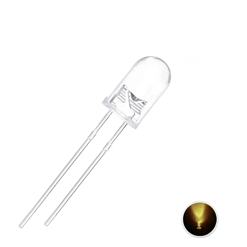 Led 5mm Transparent Yellow