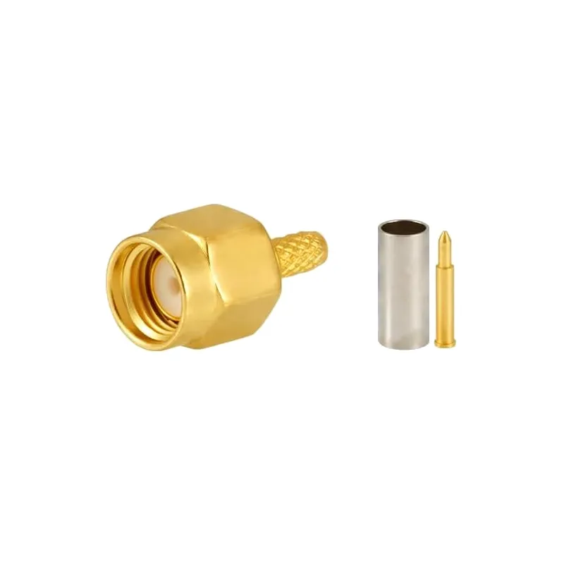 RP-SMA Male RF Connector for RG316 RG174 RG178