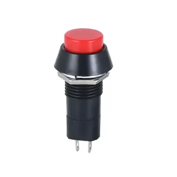 Buton de 12 mm Momentan ON-OFF 3A PBS-11B - ROȘU Buton de 12 mm Momentan ON-OFF 3A PBS-11B - ROȘU