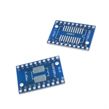 SOP-20 to DIP-20 Converter SMD to DIP Adapter Board SOP-20 to DIP-20 Converter SMD to DIP Adapter Board