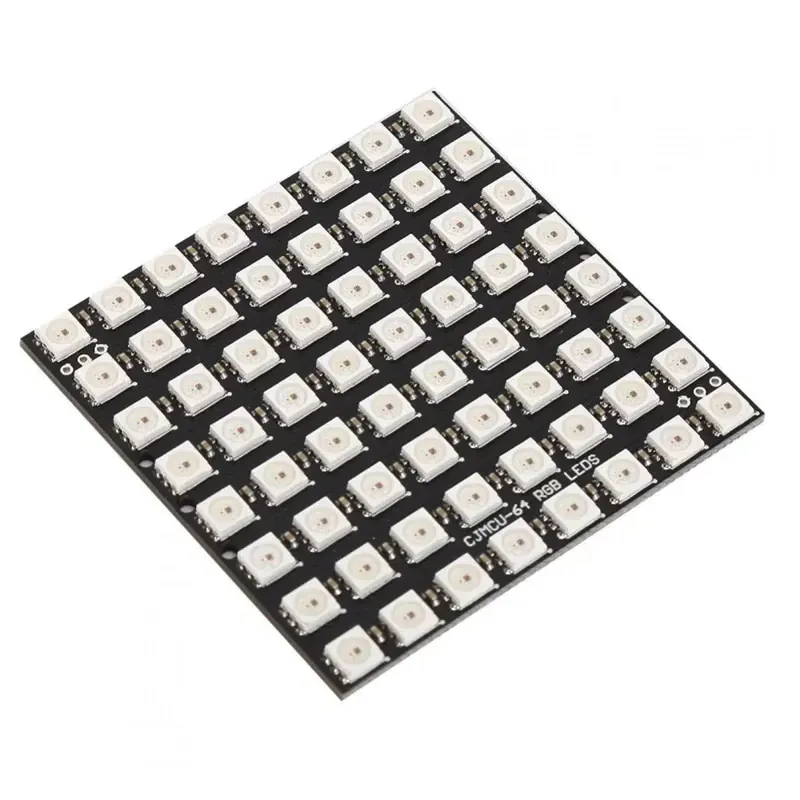 WS2812B Neopixel Adresabil RGB Led Modul 8x8 Matrice Pătrată 64 Biți
