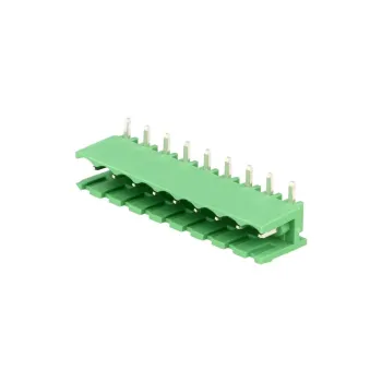 7.62mm Straight 9 Pin 90C Terminal Block Connector - Male 7.62mm Straight 9 Pin 90C Terminal Block Connector - Male
