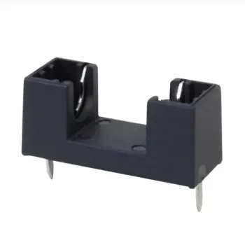 PCB Fuse Holder 20mm - Black PCB Fuse Holder 20mm - Black
